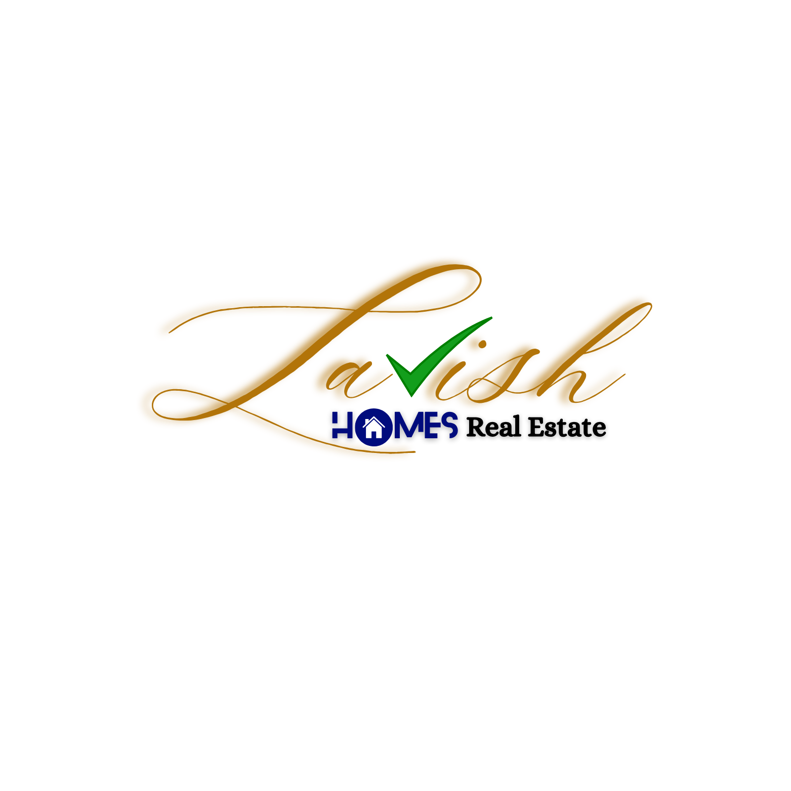 Lavish Homes English Logo